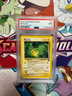 PSA 9 Pikachu 27 Black Star Promo - The Power of One - Pokemon TCG - SHIPS FAST - Image 1