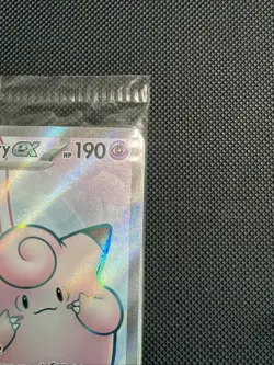 Pokemon LILLIE'S CLEFAIRY EX SVP 195 Journey Together PROMO - Sealed - Image 5