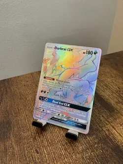 Pokemon Darkrai GX 158/147 SM-Burning Shadows Secret Rare Full Art Holo - Image 1
