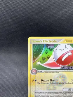 Pokemon TCG -Holon's Electrode 21/113 Delta Species Stamped Reverse Holo - LP - Image 3