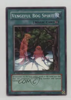 Vengeful Bog Spirit 1st Ed. YuGiOh Labyrinth of Nightmare #LON-103 2003 - Image 1