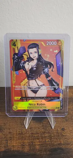 ONE PIECE Card Game Egg Head English ST29-009 Nico Robin TCG Full Art - Image 1