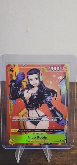 ONE PIECE Card Game Egg Head English ST29-009 Nico Robin TCG Full Art - Image 5