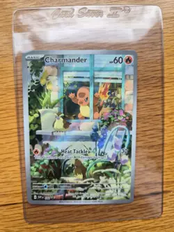 Charmander #44 Pokemon Obsidian Flames TCG Holo Promo Card - Image 1