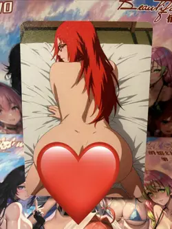 Matte Beautiful Waifu Handmade Card Goddess Story CCG Anime Double Sided - Image 2