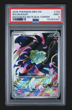 Bulbasaur - (Mega Evolution Stamped) 133/132 Miscellaneous Cards & Products Holo - Image 1