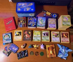 Giant Lot of 793 Vintage Pokemon Cards Working Tiger Pokedex 1999 - Image 1