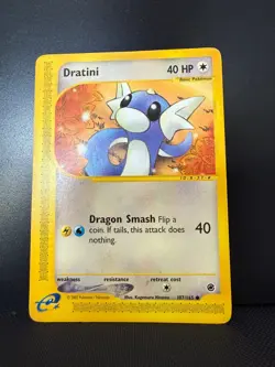 Dratini - 107/165 - Common - Expedition - Pokemon Card - LP - Image 1