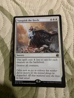 Vanquish the Horde Innistrad: Midnight Hunt 41 R NM MTG - Image 1
