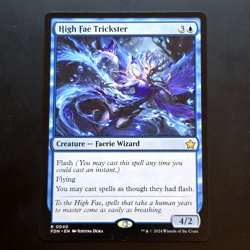 High Fae Trickster - MTG Foundations - Magic the Gathering - Rare #0040 - Image 2