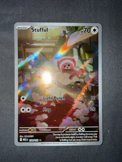 Stufful Full Art - 154/132 (IR) - Illustration Rare Pokemon Mega Evolution - Image 1