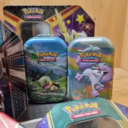 Job Lot of Empty TCG Pokemon Tins X10 - Image 2
