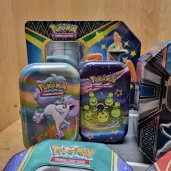 Job Lot of Empty TCG Pokemon Tins X10 - Image 3