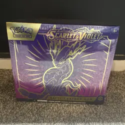Pokemon TCG Scarlet And Violet Miraidon Base Set ETB Sealed - Image 1