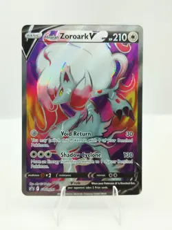 Pokemon Hisuian Zoroark V Black Star Promo SWSH297 Sword & Shield English NM - Image 1