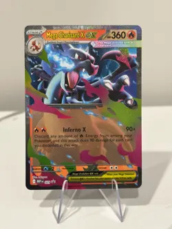 Mega Charizard X ex MEP 029 Black Star Promo - Image 1