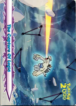 #57 The Capture Of Lugia The Movie 2000 2000 Topps Pokemon - Image 1