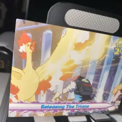 Pokemon - Topps - Releasing the Titans 39 - Pokemon 2000 Movie Edition Moltres - Image 2