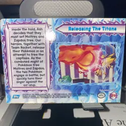 Pokemon - Topps - Releasing the Titans 39 - Pokemon 2000 Movie Edition Moltres - Image 4