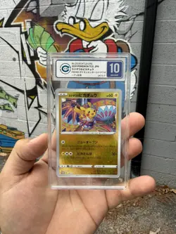 Kanazawa's Pikachu Promo 147/S-P Reverse Holo Japanese Pokemon 2020 CGIC 10 - Image 4