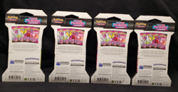 Pokemon Fusion Strike Sleeved Booster Pack Complete ART SET of 4 Packs SEALED - Image 4