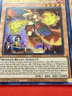 3x Fire King Courtier Ulcanix | MP25-EN262 | Ultra Rares | NM | 1st Ed | YuGiOh! - Image 4