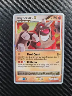Rhyperior LV.X DP29 Diamond and Pearl Promos Holo Pokemon Card - 2008 - Image 1