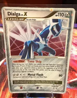 Pokemon Dialga LV.X DP17 Level-Up Holo Promo Card 2008 Nintendo - Image 1