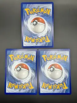 Pokemon GO HOLO Radiant Charizard Blastoise Venusaur Basic Card Lot 3x NEAR MINT - Image 2