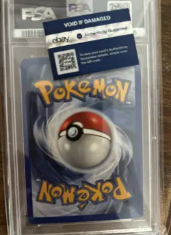 Pokemon TCG Lugia Neo Genesis Holo Rare Card 9/111 Unlimited Edition PSA 9 - Image 2