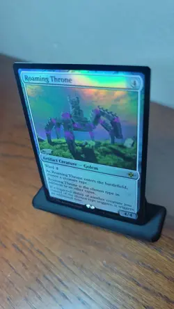 MTG Roaming Throne Foil Artifact Creature Lost Caverns Rare - Image 2