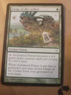 MTG Magic Genju of the Cedars #126 Betrayers Kamigawa Uncommon LP BULK DISCOUNT - Image 1