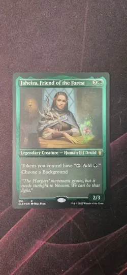 Jaheira, Friend of the Forest Commander Legends: Battle for Baldur's Gate Foil - Image 1