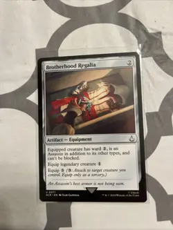 NM Brotherhood Regalia, MTG, Assassin's Creed, Magic the Gathering, 71 - Image 1