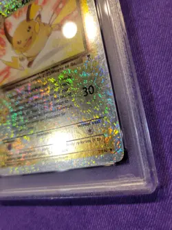 2002 POKEMON LEGENDARY COLLECTION #7 DARK RAICHU-REVERSE FOIL PSA - Image 3