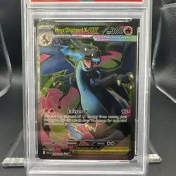 2025 Pokemon Phantasmal Flames Mega Charizard #109 Graded PSA 8 English - Image 3