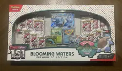 Pokemon TCG Scarlet & Violet 151 Blooming Waters Premium Collection Box Sealed - Image 1