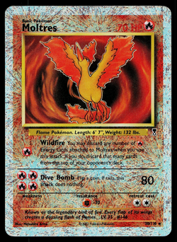 Pokemon Card Moltres 30/110 Legendary Collection Reverse Holo Vintage - Image 1