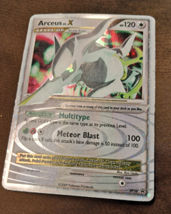 Arceus LV.X DP56 Black Star Promo Holo - 2009 Diamond & Pearl Vintage Pokemon MP - Image 4