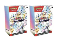 Lot of 2 - Pokemon Prismatic Evolutions Booster Bundle NEW SEALED - Image 1