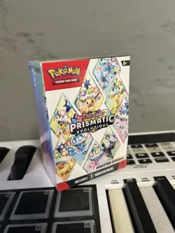 Pokemon TCG Scarlet & Violet Prismatic Evolutions Booster Bundle Box Eevee - Image 1