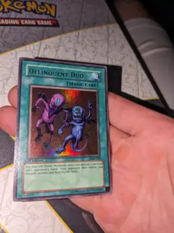 Yu-Gi-Oh! MRL-039 Delinquent Duo Magic Ruler Ultra Rare 1st Edition - Image 2