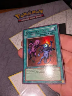 Yu-Gi-Oh! MRL-039 Delinquent Duo Magic Ruler Ultra Rare 1st Edition - Image 3