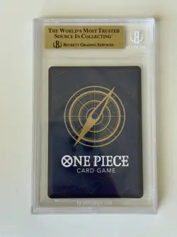 2025 ONE PIECE OP11 A FIST OF DIVINE SPEED #OP11106 ZEUS ALT ART BGS PRISTINE 10 - Image 2