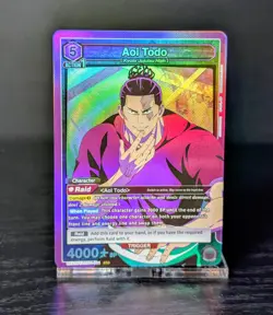 Aoi Todo Union Arena TCG Jujutsu Kaisen UE03BT/JJK-1-081 SR Holo English NM - Image 1