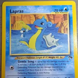 Pokemon Lapras Southern Islands Promo 12/18 Regular 70 HP English Pokemon Card - Image 1