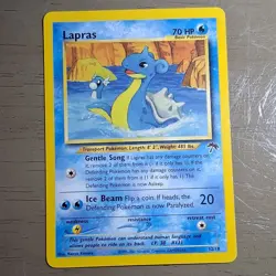 Pokemon Lapras Southern Islands Promo 12/18 Regular 70 HP English Pokemon Card - Image 3