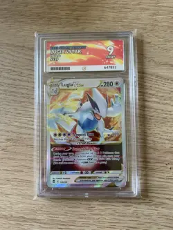 Pokemon Card Lugia 2022 139/195 VSTAR Silver Tempest Holo Ultra Rare Ace Grade 9 - Image 1