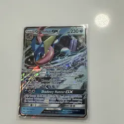 Greninja GX 24/131 Forbidden Light Holo Ultra Rare Sun Moon Card - Image 3
