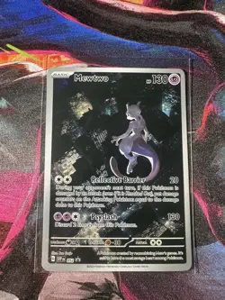 Mewtwo 052 Sv: Scarlet & Violet Promo Cards Holo NM - Image 3